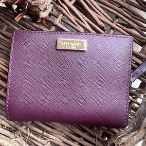 Dark Purple/Plum Kate Spade Wallet